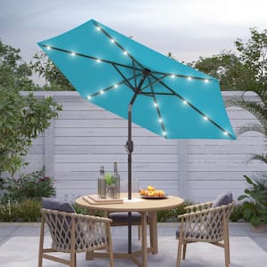 10 ft patio table umbrella COSTWAY 10 Feet Patio Umbrella Outdoor Market Umbrella With Crank Tilt  Adjustment-Beige – REBEL