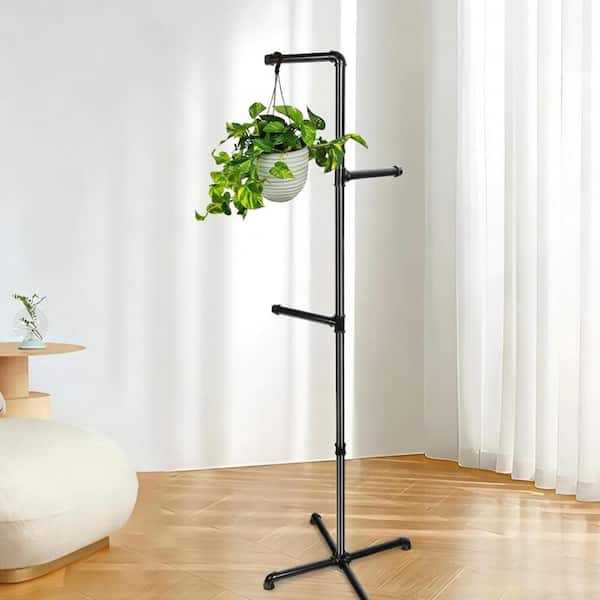 61 in. Metal Hanging Plant Stand and Plant Hanger for Bedroom