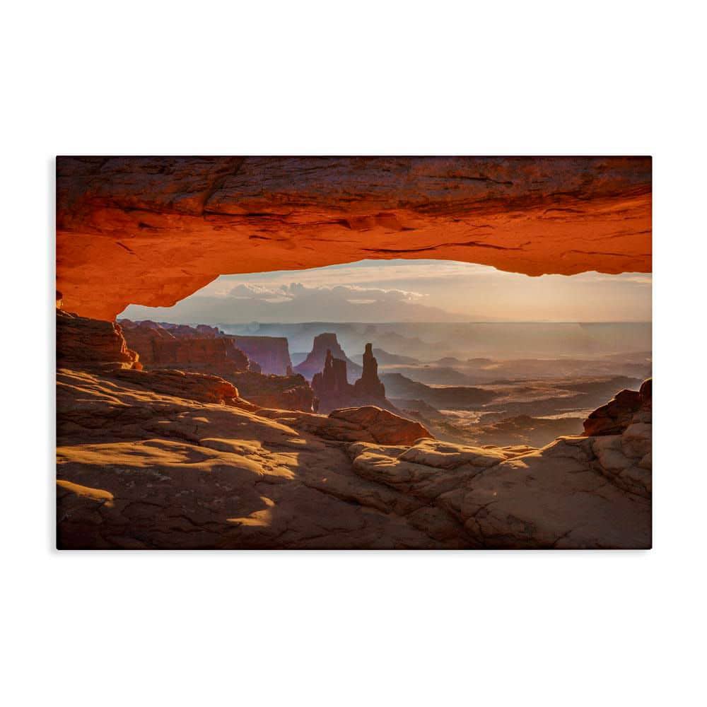 Under Canyon Rocks View by Marty Hulsebos Unframed Nature Graphic Art Print 30 in. x 45 in. price history on PriceWatchPro