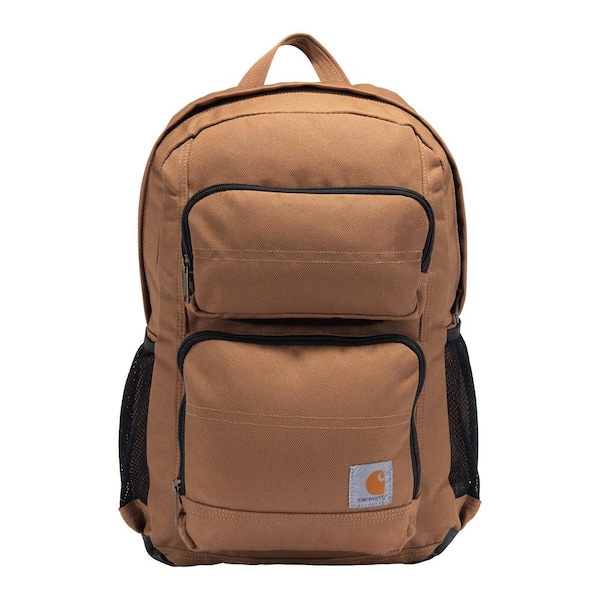 Carhartt 19.69 in. 27L Single-Compartment Backpack Brown OS ...