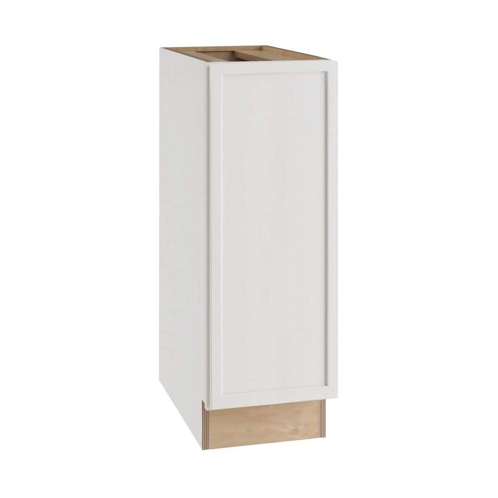 Franklin 9 in. W x 24 in. D x 34.5 in. H Assembled Plywood Full Height Door Base Kitchen Cabinet in Vesper White Right price history on PriceWatchPro