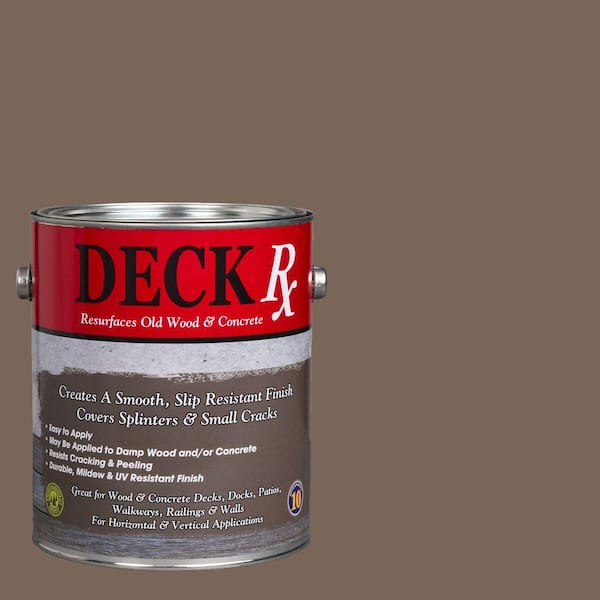Deck Rx 1 gal. Flannel Wood and Concrete Exterior Resurfacer
