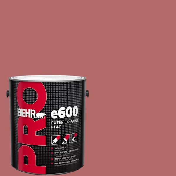 BEHR PRO 1 gal. #PMD-12 Desert Rose Flat Exterior Paint