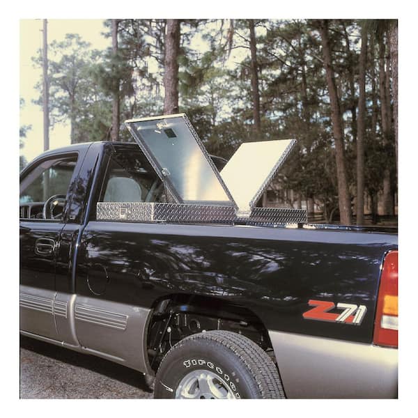 UWS 72 in. Bright Aluminum Gull Wing Crossover Truck Tool Box (Heavy  Packaging) TB-72 - The Home Depot
