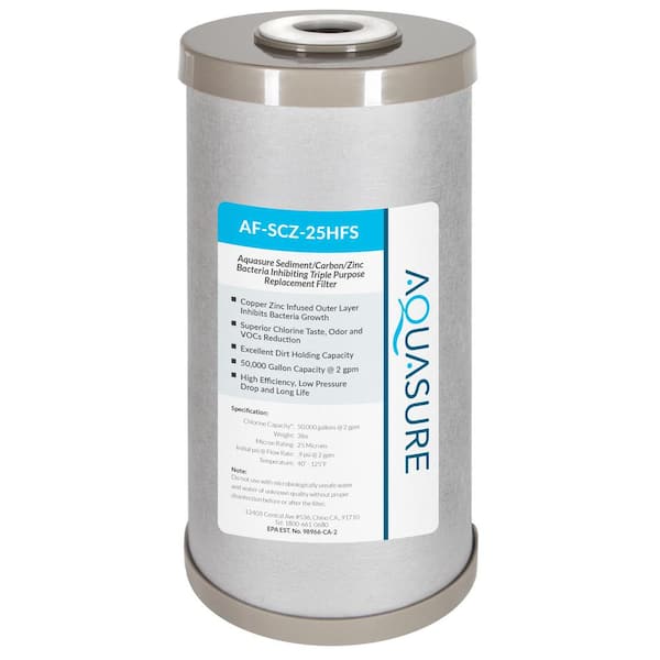 AQUASURE Fortitude V Series Triple Purpose Water Filtration System