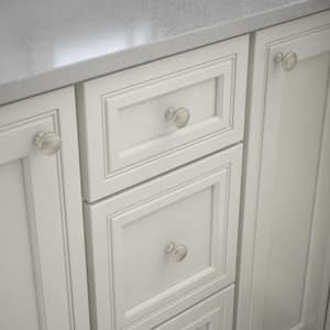 Ilyapa Satin Nickel Kitchen Cabinet Knobs - Rectangle Drawer
