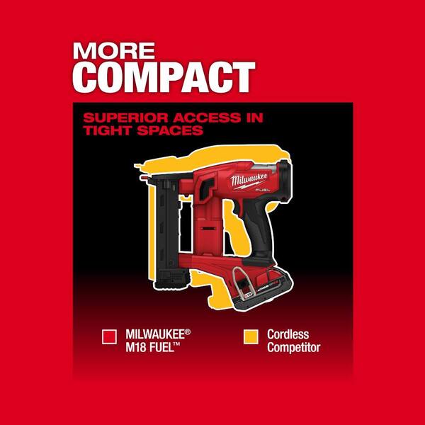 Milwaukee M18 FUEL 18-Volt Lithium-Ion Cordless 18GA 1/4 in 