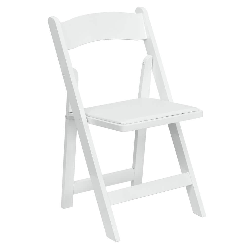 White Wood Folding Chair Replacement Seat Pad for Sale