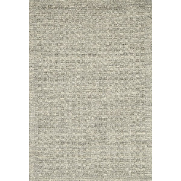 Perris Charcoal 4 ft. x 5 ft. Solid Contemporary Area Rug