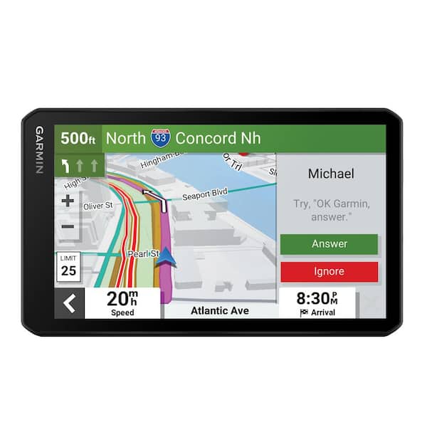 Garmin DriveCam 76 7 in. GPS Navigator with Built-In Dash Cam, Bluetooth and Wi-Fi