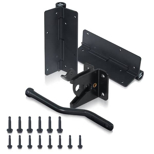 Heavy Duty Metal Fence Gate Lock and Latch Hardware Kit