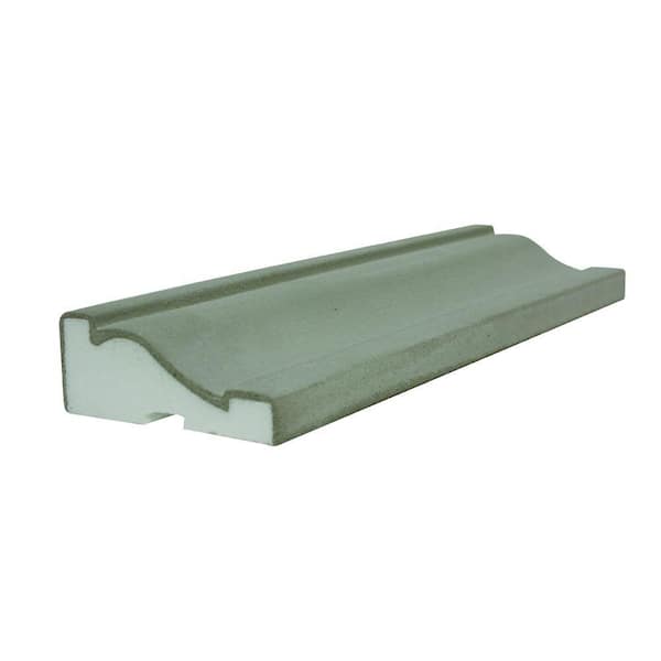 DECORMOULDINGS 4 ft. x 5-1/8 in. x 2-1/8 in. Expanded Polystyrene Decorative Moulding