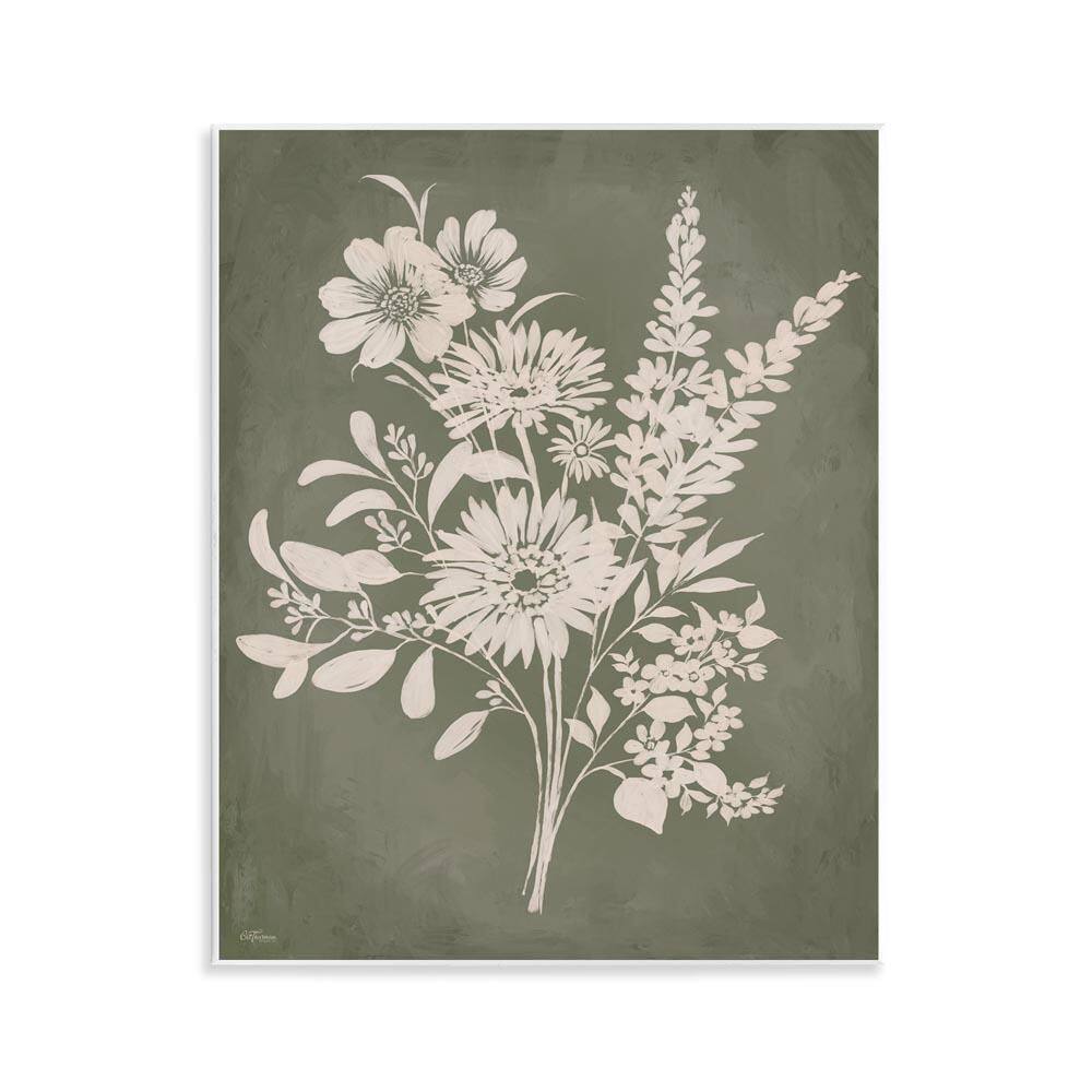 Bunches of Wildflower Herbs by Cat Thurman Designs Unframed Nature Graphic Art Print 14 in. x 11 in. price history on PriceWatchPro