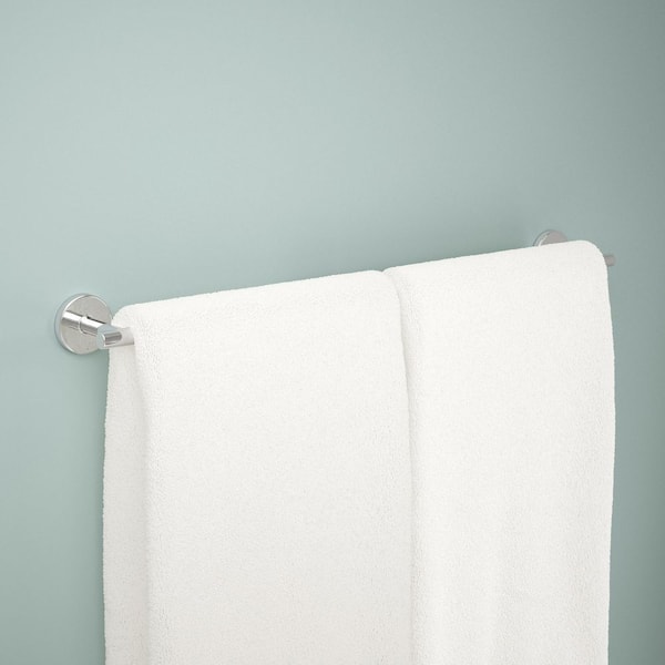 Trinsic 24 in. Wall Mount Towel Bar Bath Hardware Accessory in Polished Chrome