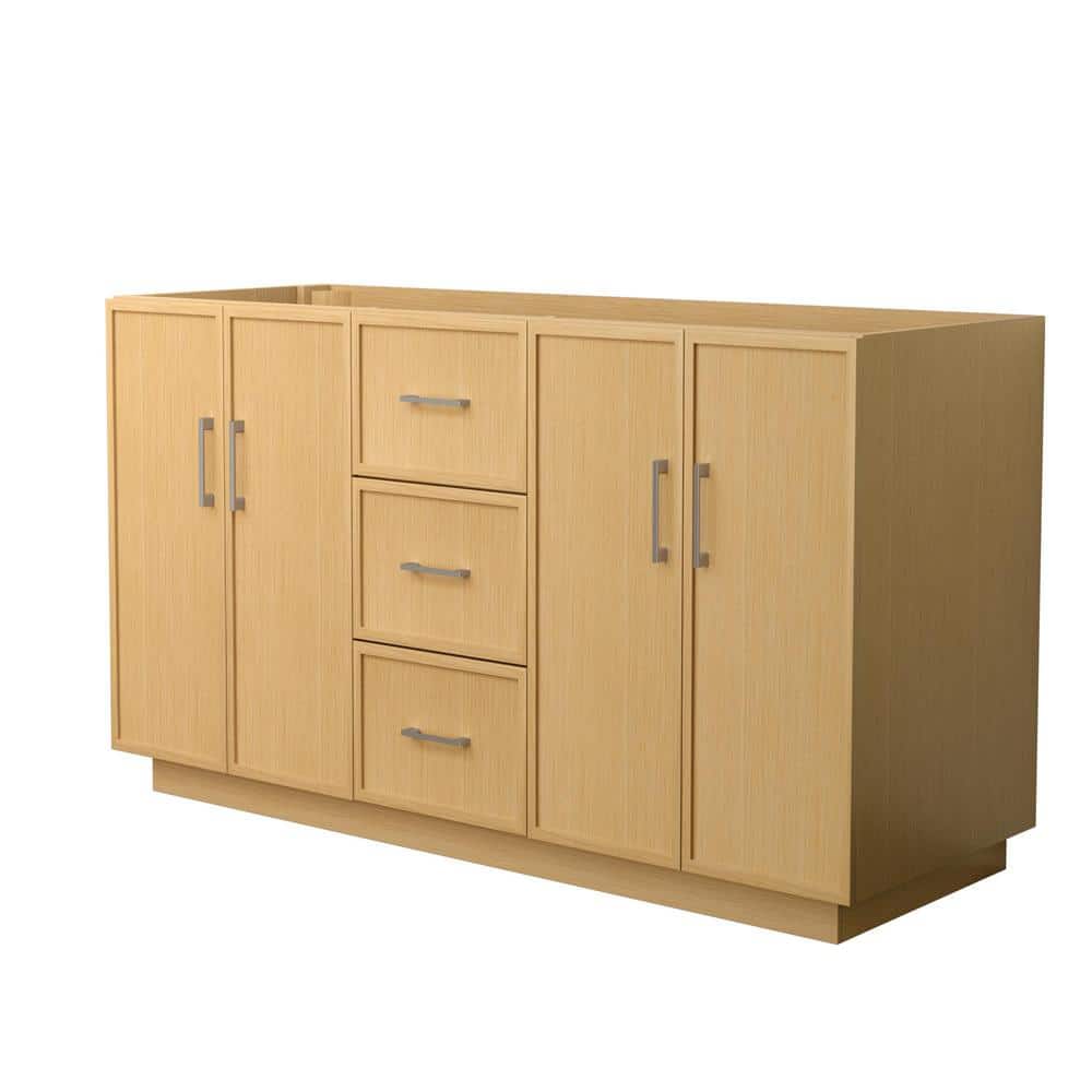 Elan TK 59 in. Bath Vanity Cabinet without Top in Light Oak