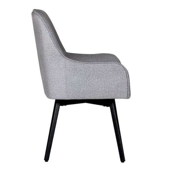 Executive Chair Red Barrel Studio Upholstery Color: Black/Silver