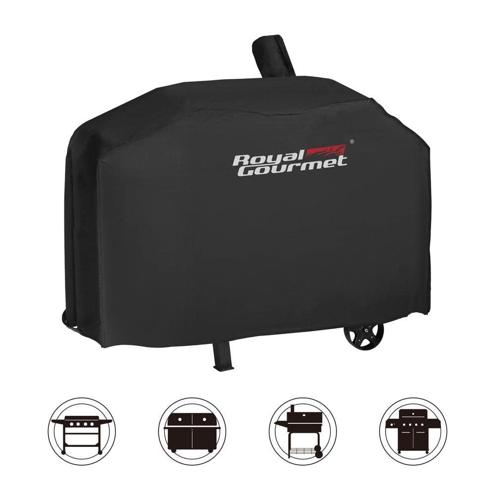 Royal Gourmet 59" Black Heavy Duty Waterproof Grill Cover