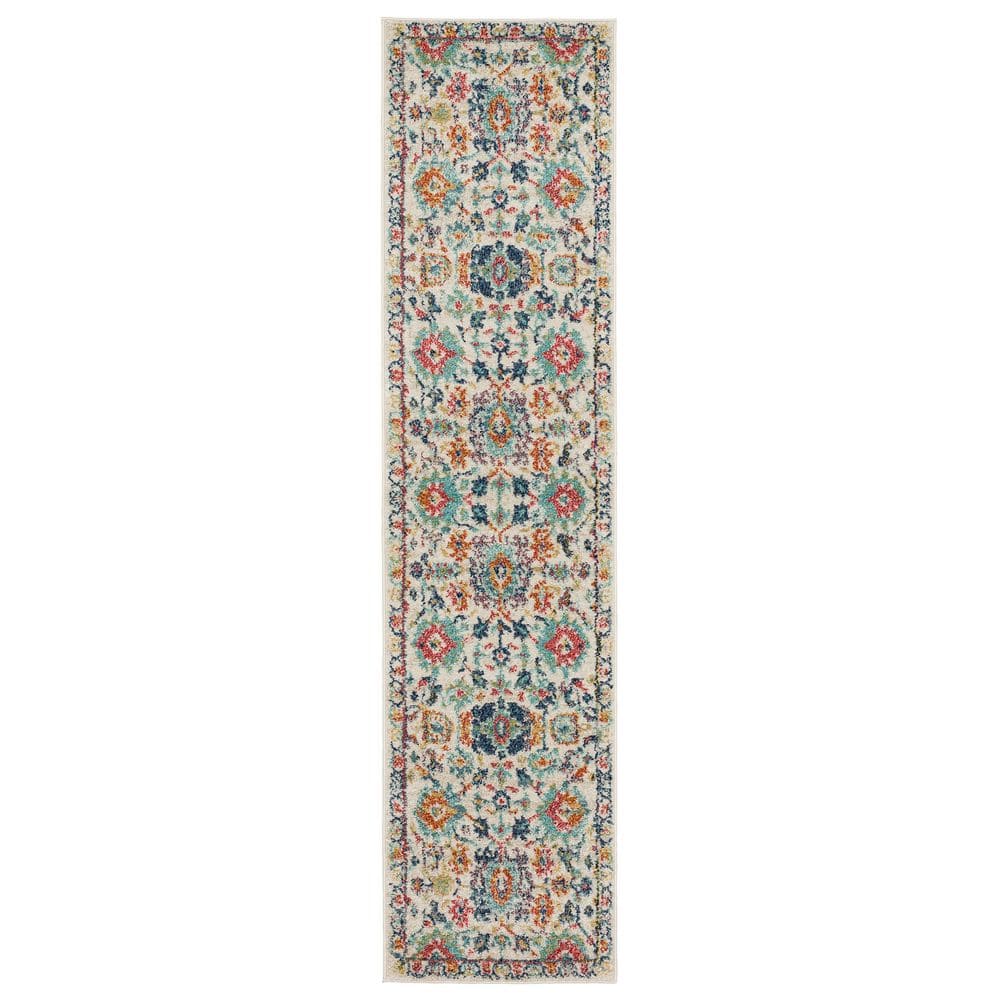 Mohawk Home Grove Elms Multi 1 ft. 11 in. x 8 ft. Runner Rug 847722