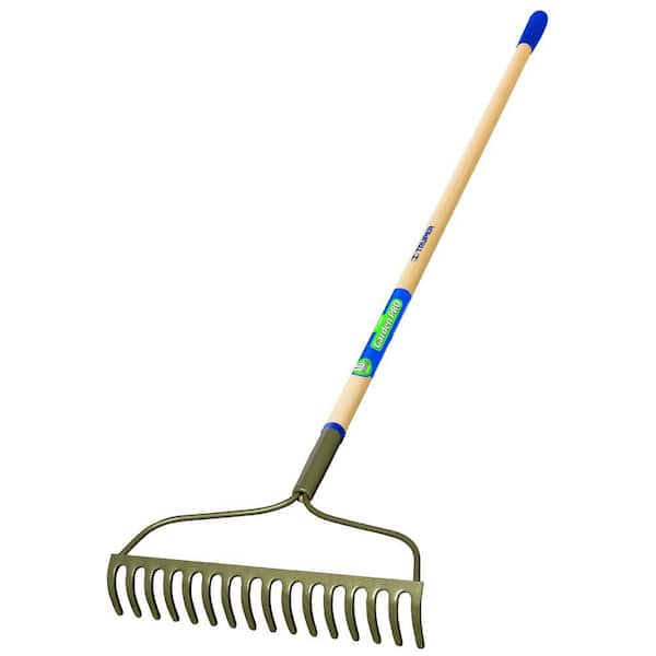 Bow Rake Picture Garden Pro 16-Tine Bow Rake 33769 - The Home Depot