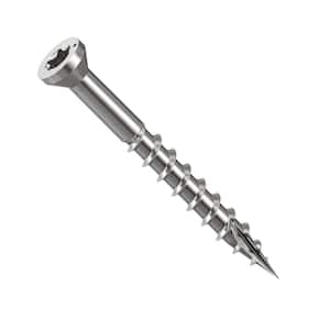 1-5/8 in. #8 316 Stainless Steel White Premium Star Drive Trim Screws (350-Count)
