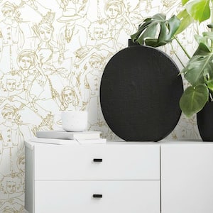 Vogue Sketches Peel and Stick Wallpaper (Covers 28.18 sq. ft.)