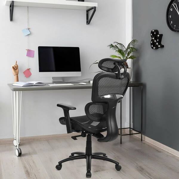 gymax mesh office desk chair