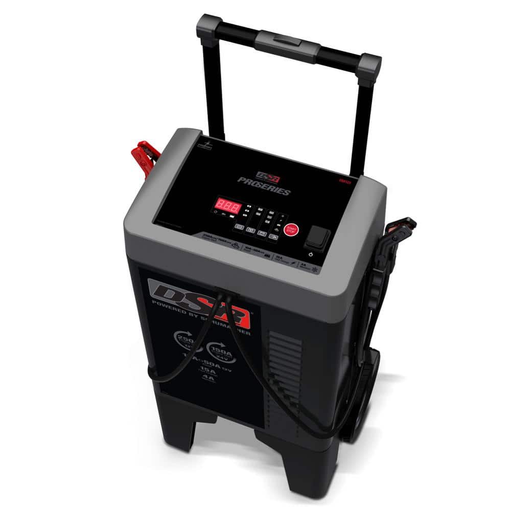 Heavy-Duty Dual-Voltage 12/24V Battery Charger with Boost Mode