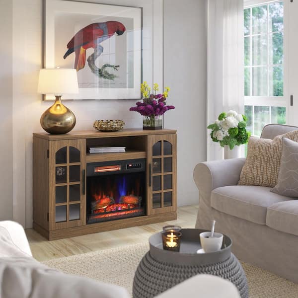 Twin Star Home Duraflame 47.38 in. Freestanding Electric Fireplace