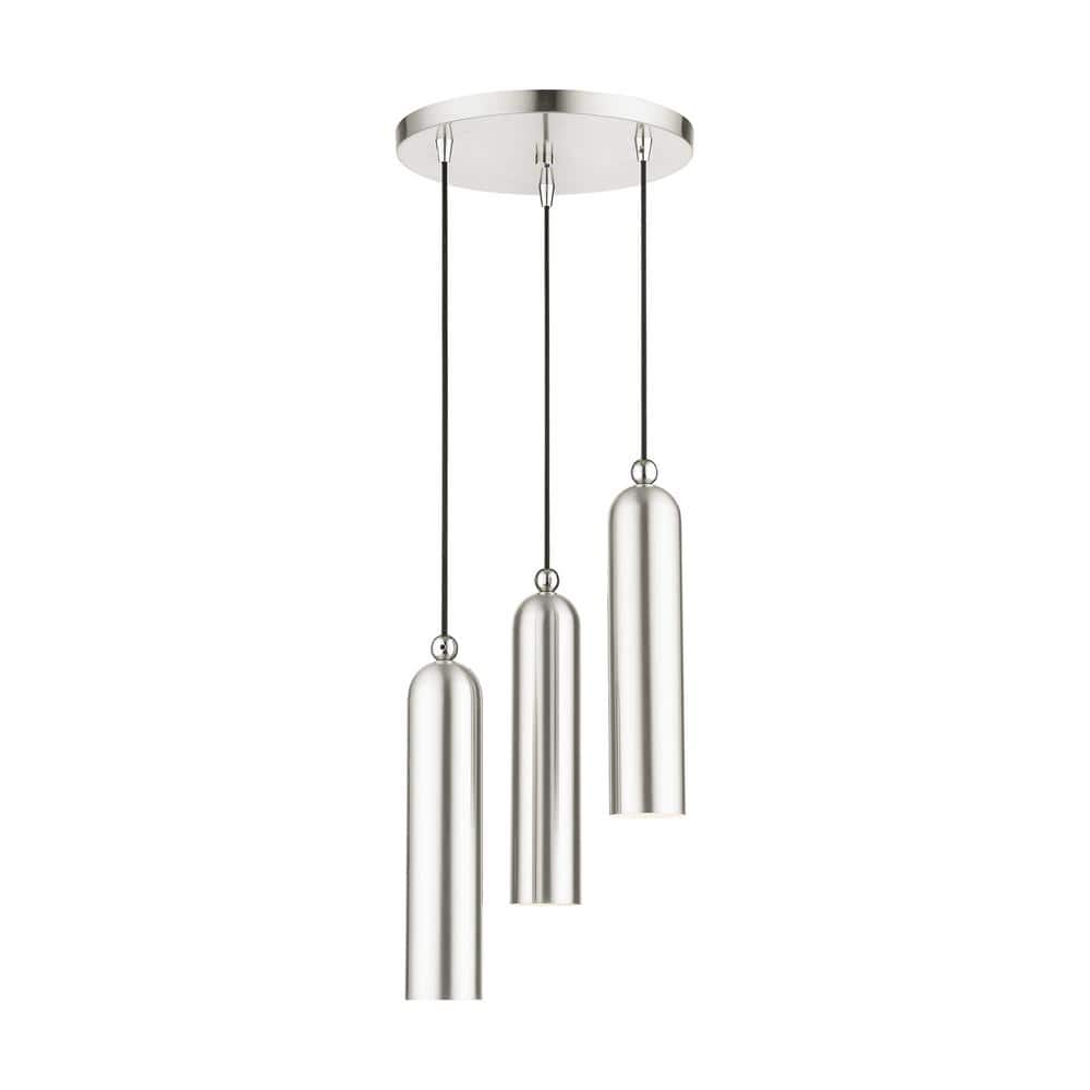 Belhaven-3 Light Brushed Nickel Pendant price history on PriceWatchPro