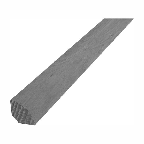 Mohawk Fashion Gray 3/4 in. Thick x 3/4 in. Wide x 84 in. Length Hardwood Quarter Round Molding