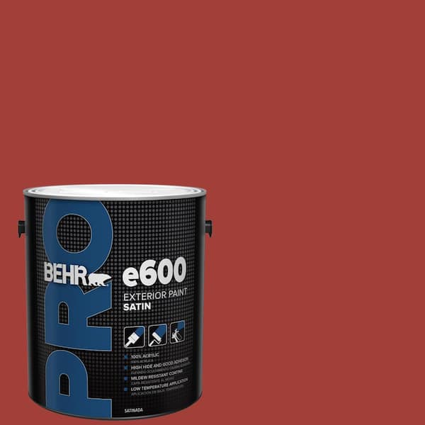 1 gal. #PPU2-16 Fire Cracker Satin Enamel Exterior Paint