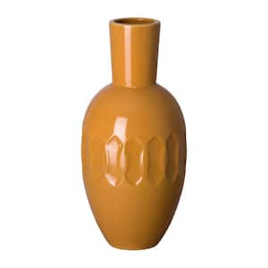 Ellipse Tall Vase, Butterscotch