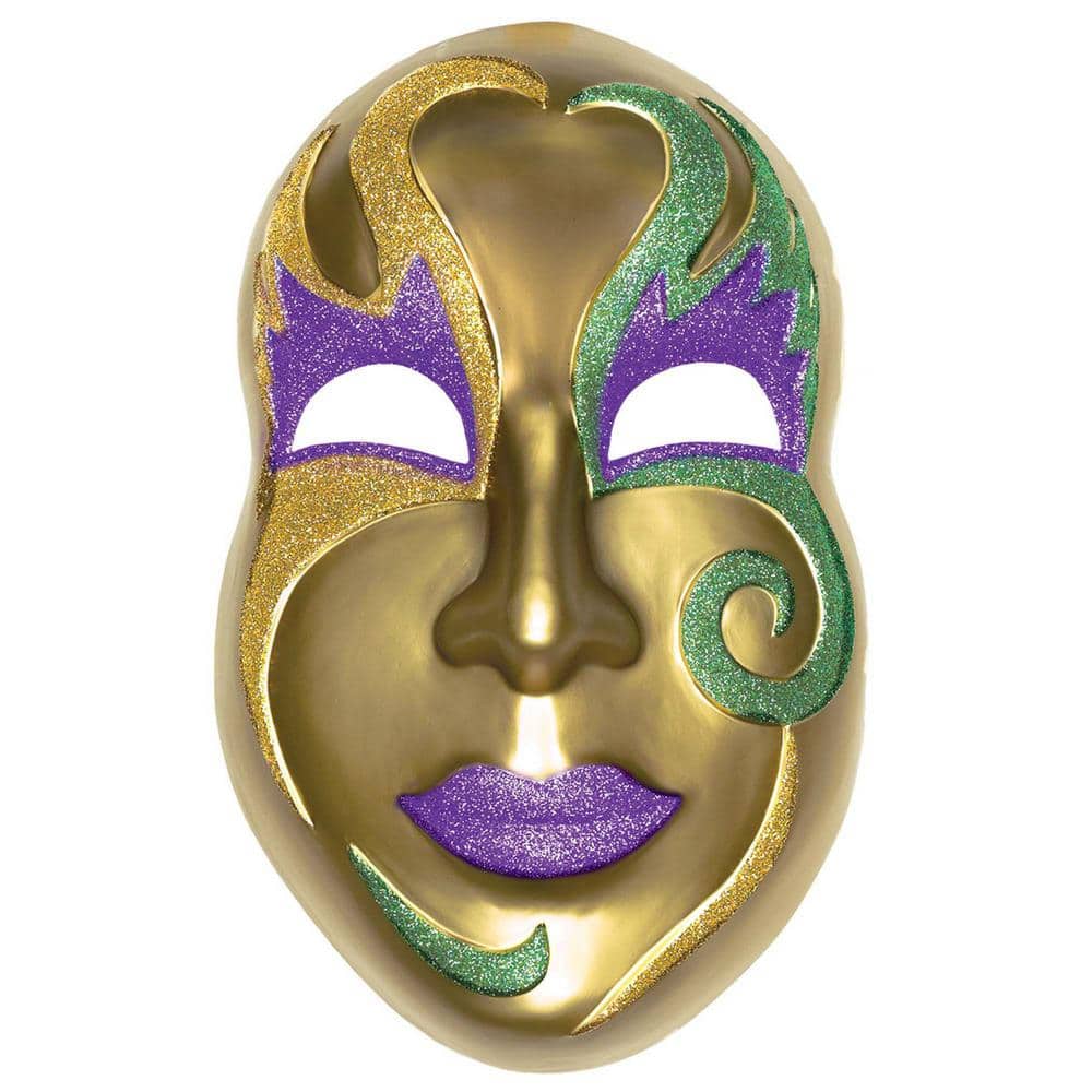 Multi Color 2-Pack 12 x 3” Amscan Mardi Gras Mask String Garland Party Decoration Multi Color 2-Pack 12 x 3” Amscan Mardi Gras Mask String Garland Party Decoration