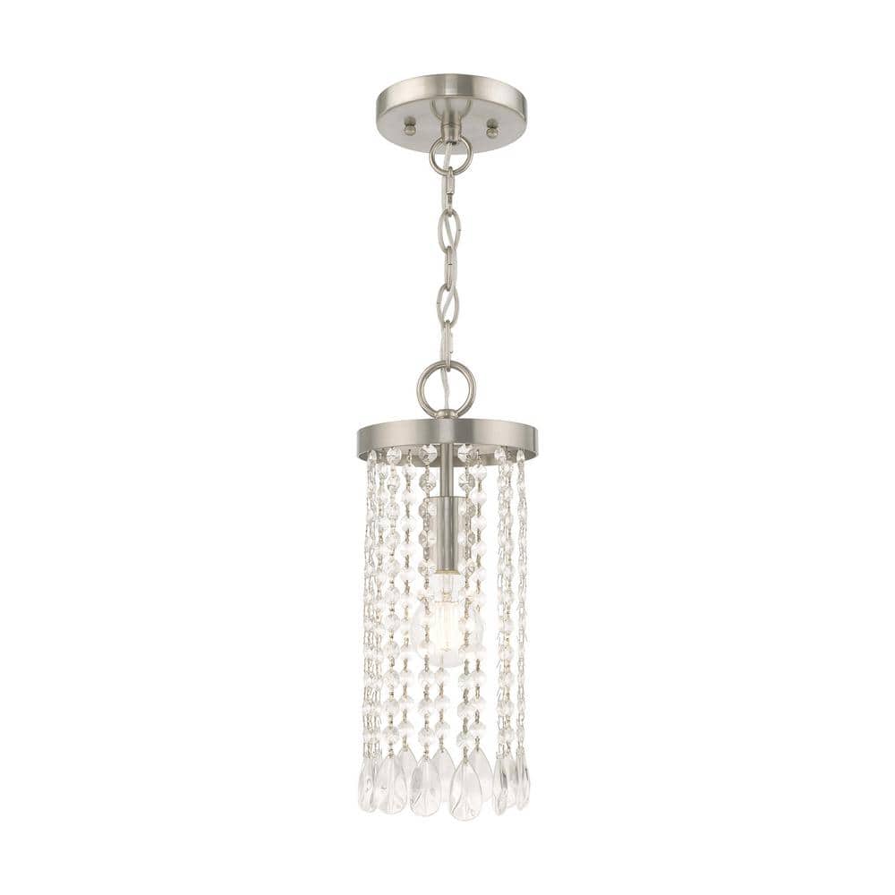 Cottingham 1 Light Brushed Nickel Mini Pendant price history on PriceWatchPro
