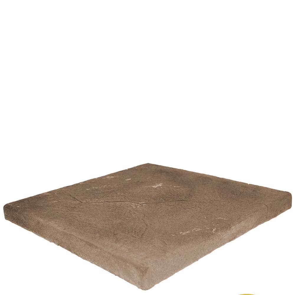 12 in. x 12 in. Brown Concrete Hearth/Cap Stone price history on PriceWatchPro