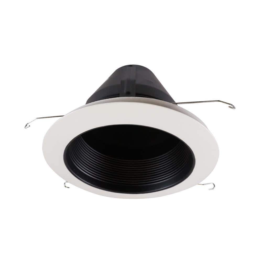 6 in. Black Cone with White Baffle Trim price history on PriceWatchPro