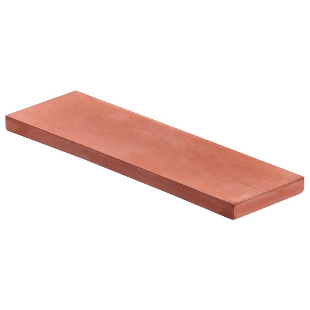 Cotto Matte Red Cement Look Subway Wall Tile 2" x 8"