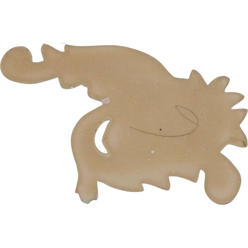 Primed Polyurethane Architectural Scroll Onlay Moulding
