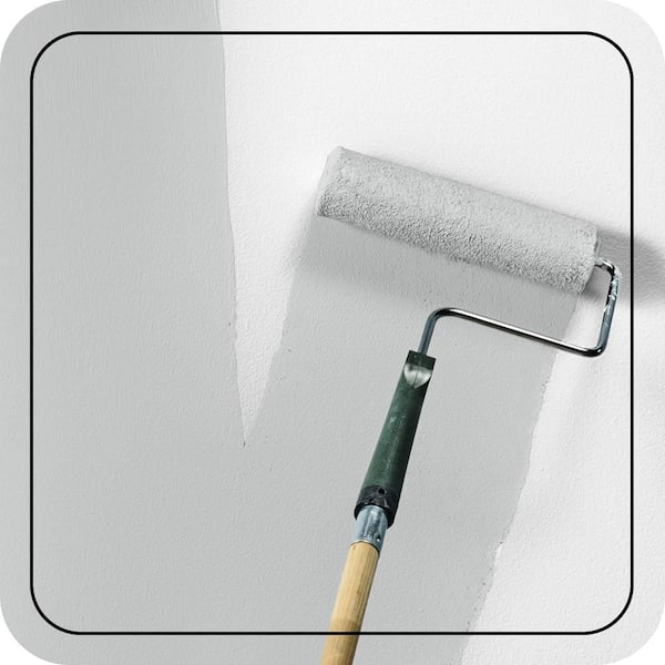 1 gal. #N530-2 Double Click Flat EcoMix Plant-Based Interior Paint & Primer