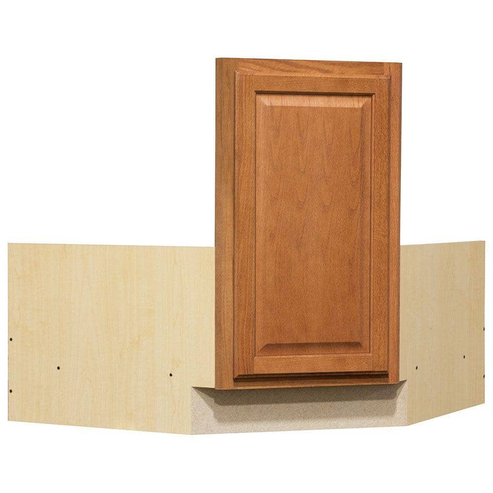 Rsi Home Products Sink Base Kitchen Cabinet In Medium Oak, 36 X