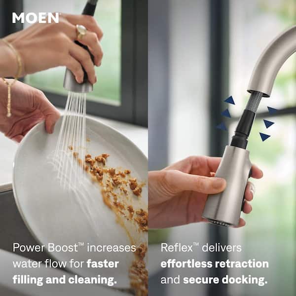MOEN Haelyn Touchless Single-Handle Pull-Down Sprayer Kitchen