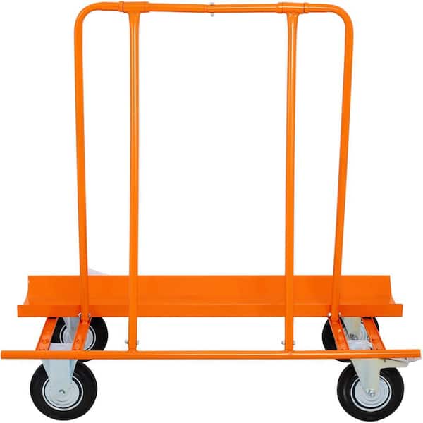 Ami Heavy-Duty Drywall Sheet Cart, Panel Dolly 1800 lbs. Load Capacity, Panel Service Cart, Casters with Brake