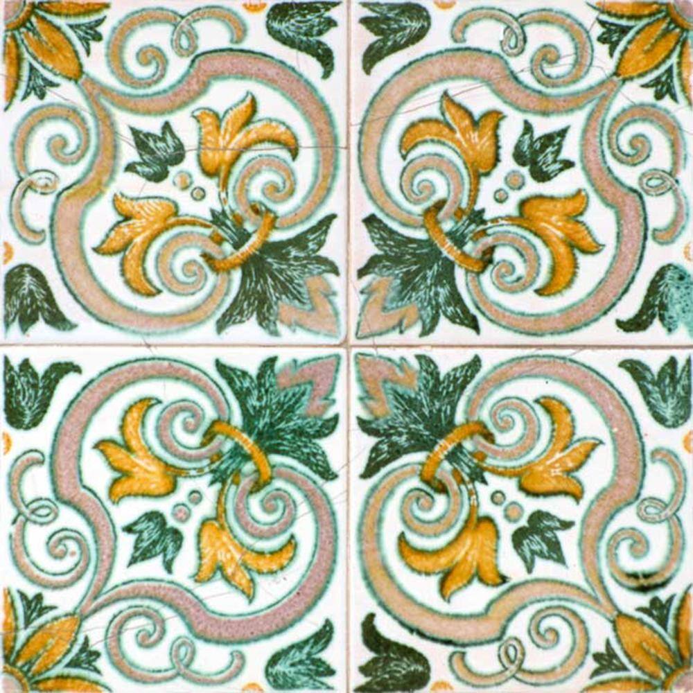 Green/Orange/White H26 4 in. x 4 in.Vinyl Peel and Stick Tile (24 Tiles, 2.67 sq. ft./Pack) price history on PriceWatchPro