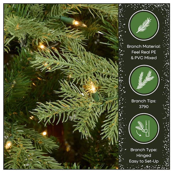 National Tree Company 7-1/2 ft. Feel Real Nordic Spruce Medium