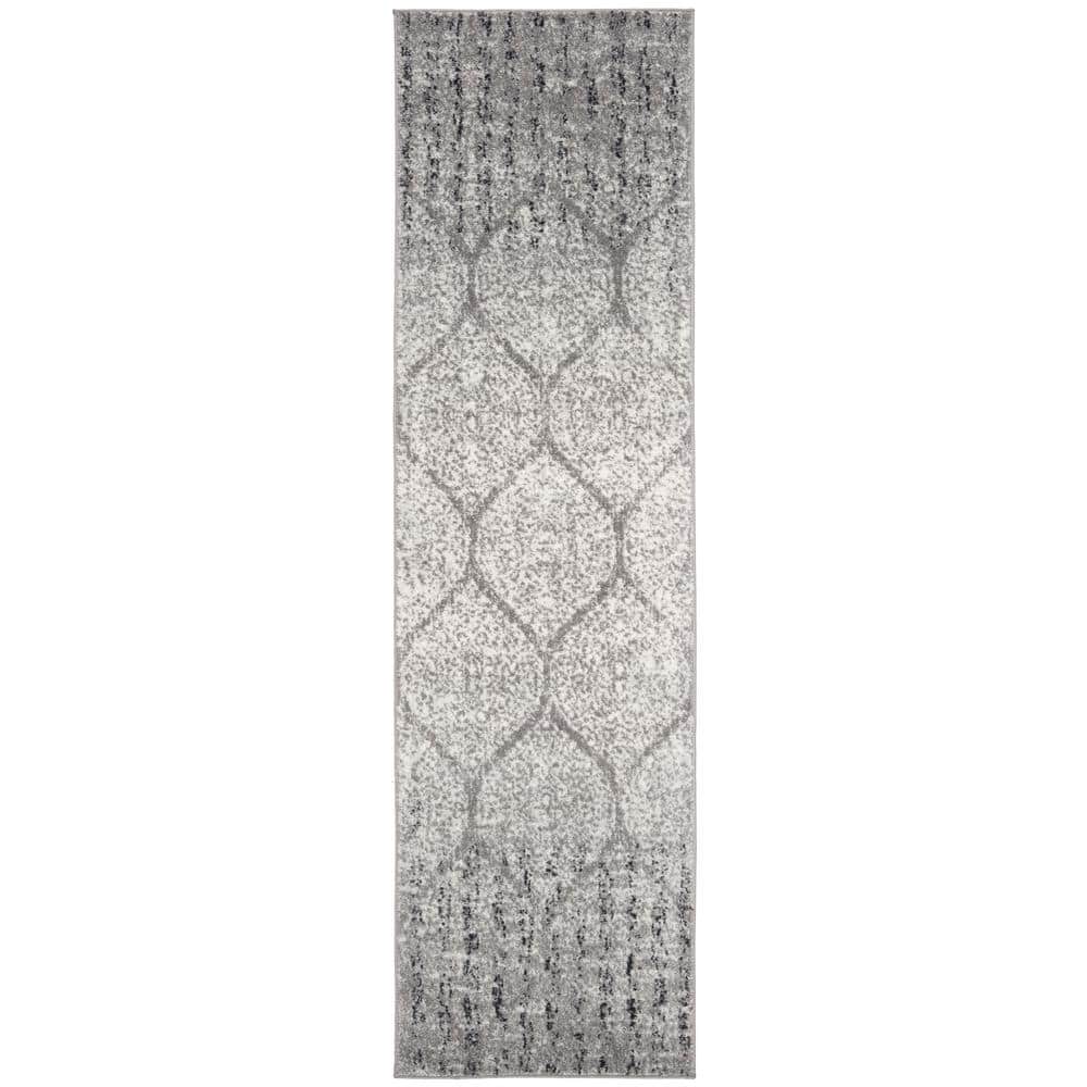 Madison Gray/Ivory 2 ft. x 16 ft. Runner Rug price history on PriceWatchPro