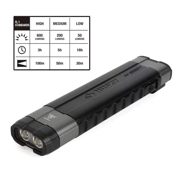 Husky 600-Lumen Compact Rechargeable Inspection Light 91399 - The