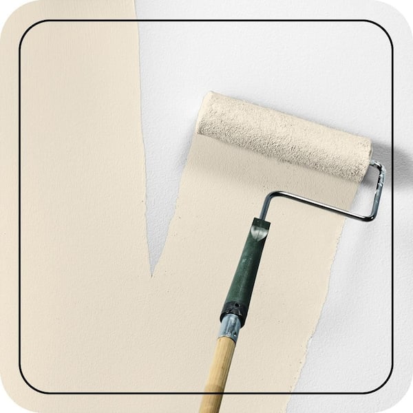 5 gal. #70 Linen White Ceiling Flat Interior Paint & Primer