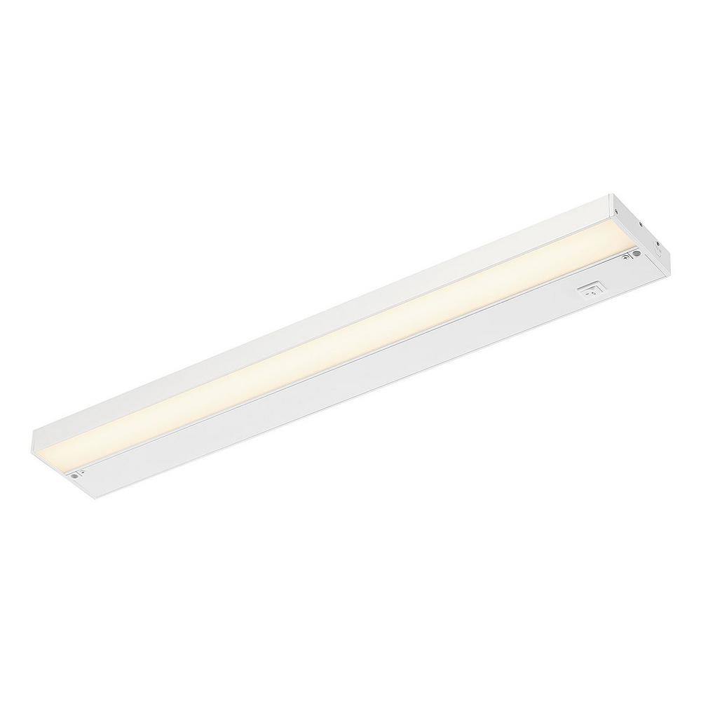 White 24'' LED Under Cabinet Light Bar with Dimmable Feature