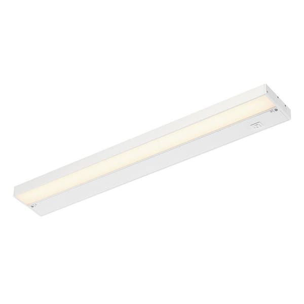 Savoy House 24 in. LED White Under Cabinet Light 4-3000K-24-WH The Home  Depot