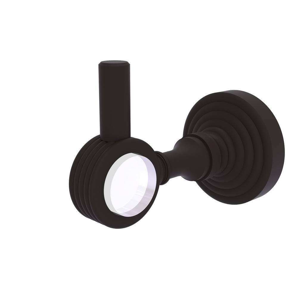 Pacific Grove Collection J-Hook Robe/Towel Hook with Groovy Accents in Oil Rubbed Bronze price history on PriceWatchPro